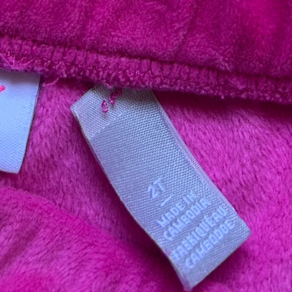 Toddler Girls Heart Velour 2-Piece Outfit Set - Pink Size 2T. - Picture 6 of 6